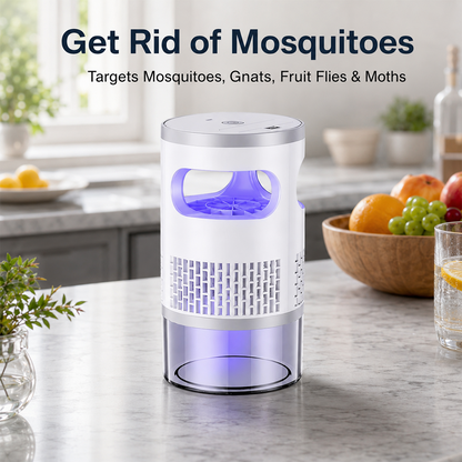 Indoor Fruit Fly & Gnat Trap – Quiet Suction Bug Catcher