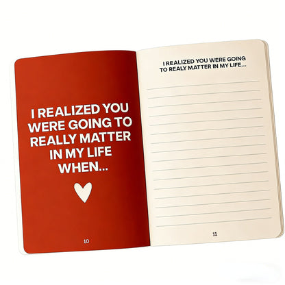 "THIS IS WHY YOU'RE MINE"   Couples Journal