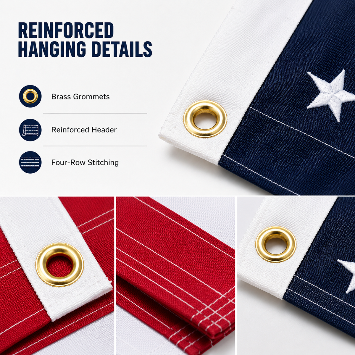 1776–2026 USA 250th Anniversary Patriotic Eagle Flag