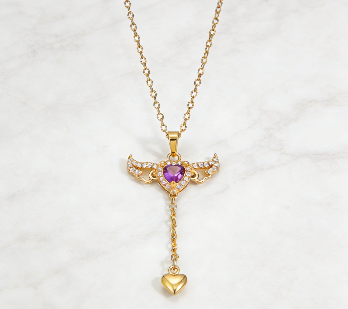 Angel Heart Necklaces for Women