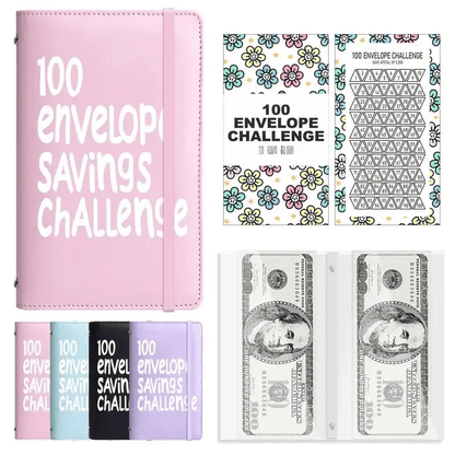 🔥✉️100 Envelope Savings Challenge Book