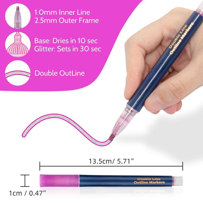 Outline Shimmer Markers