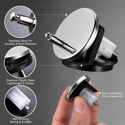 Universal Toilet Seat Expansion Screw Bolts, Thickened Stainless Steel🔩