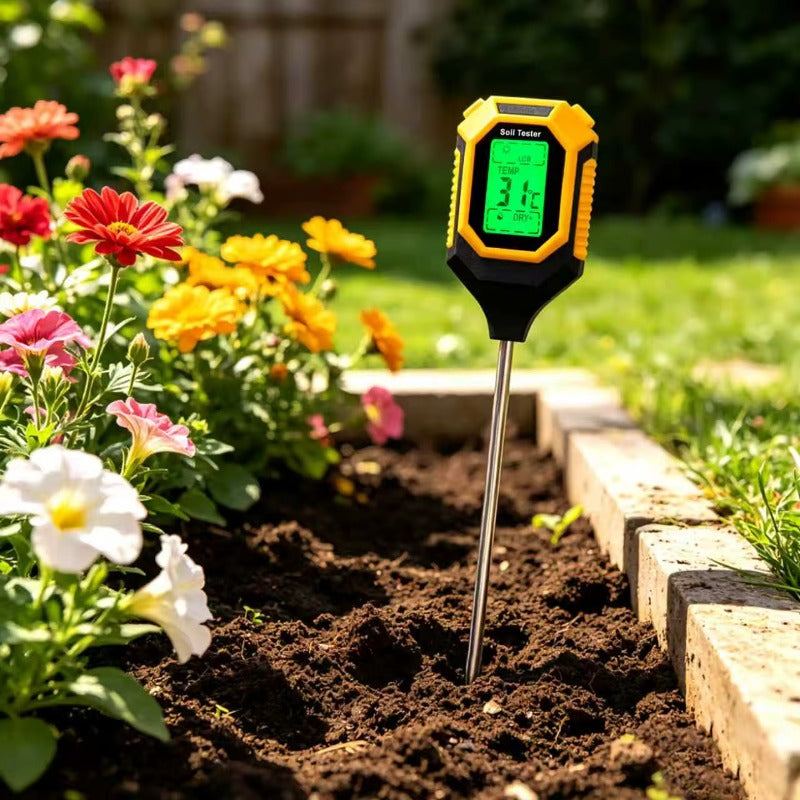 4-in-1 Soil Moisture Meter Ph Tester