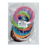 10 Colors × 5m Each = 50m Total Consumables Pack!🌈