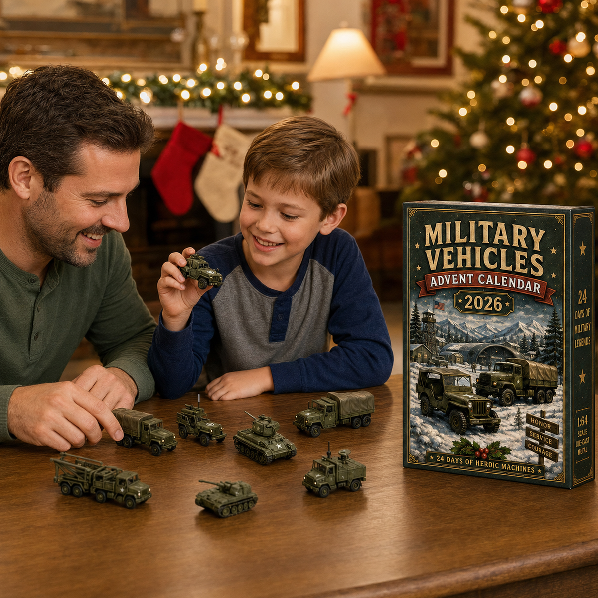 🚜🚗🎄 2026 Vehicle Advent Calendar Collection