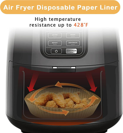 🍟 Disposable Round Air Fryer Paper Liners