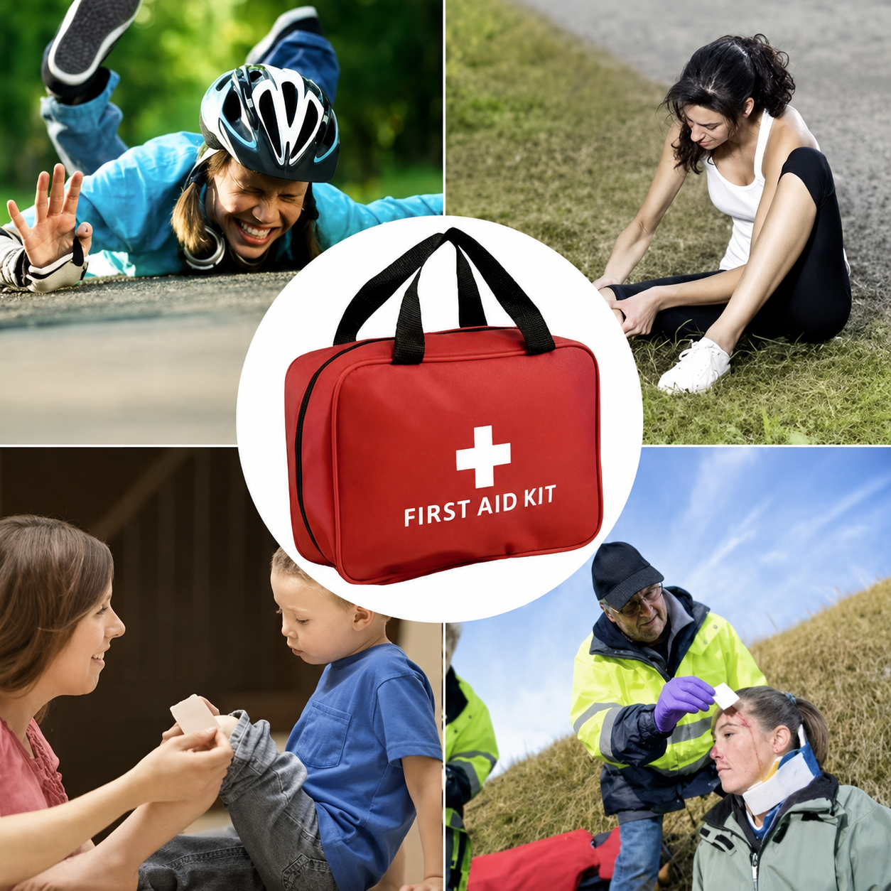 160Piece Waterproof First Aid Kit for Emergencies