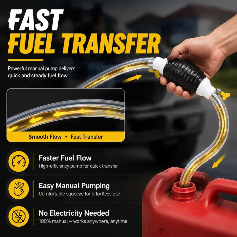 ⛽Manual Siphon Pump Kit