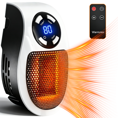 🔥Wall Outlet Space Heater with LED Display