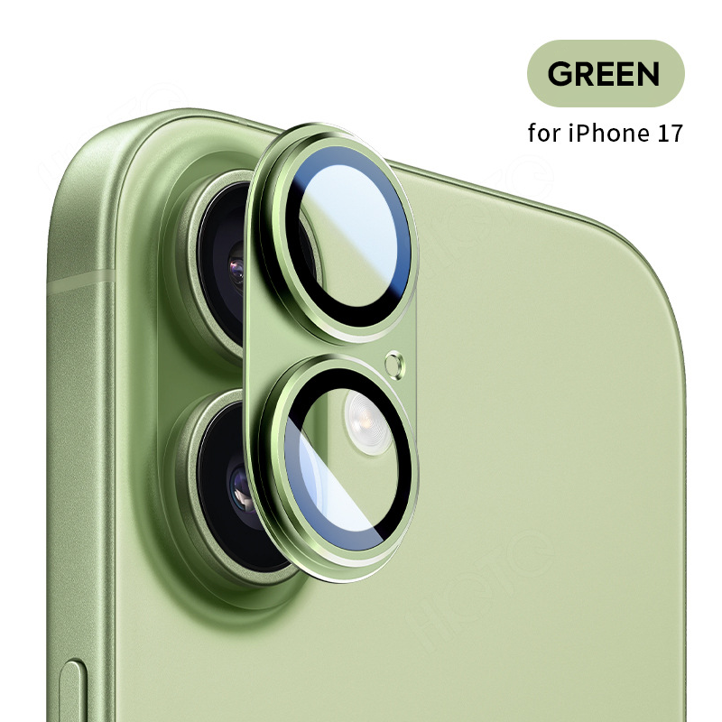 iPhone 17/Air/17 Pro/17 Pro Max Camera Lens Protector, 9H Tempered Glass AR Anti-Glare Full Coverage