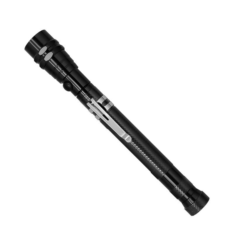 Flexible Telescopic LED Flashlight with Magnetic Tip 🔦