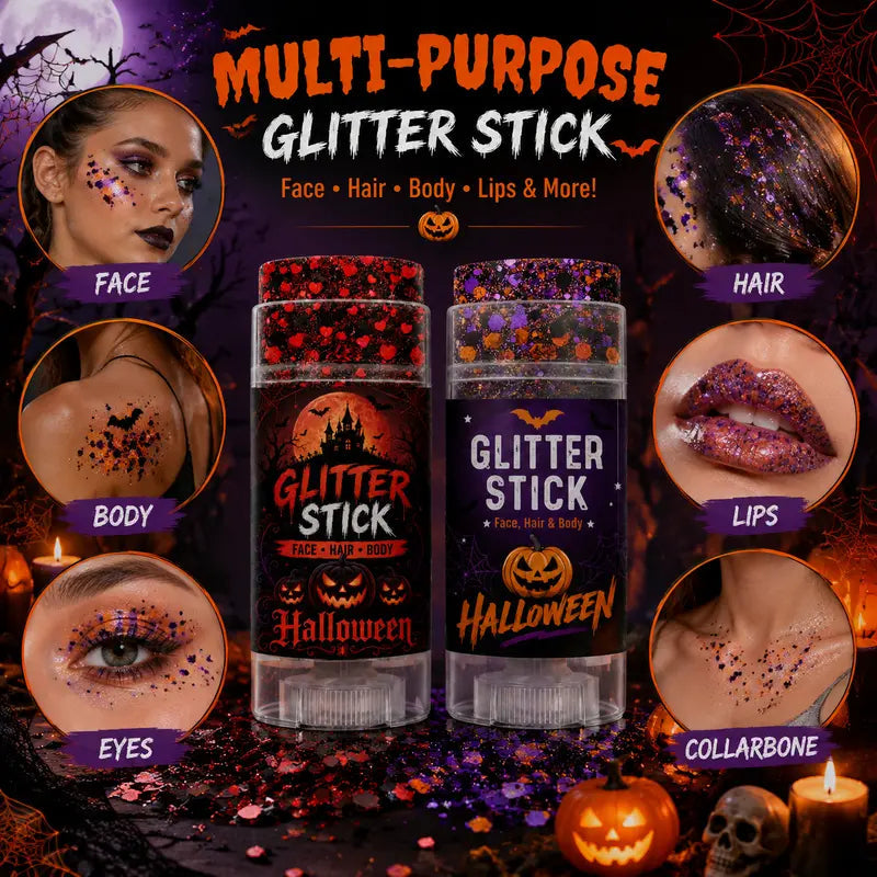 Halloween Glitter Stick for Face