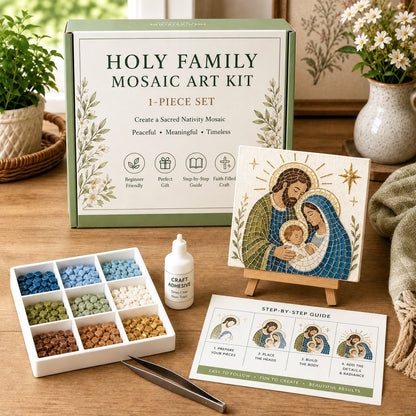Faith-Inspired Sea Glass Art Kit – Beginner-Friendly