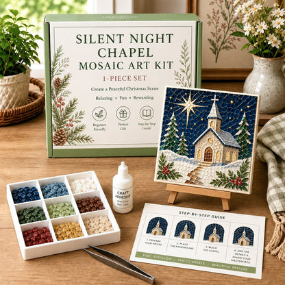 Faith-Inspired Sea Glass Art Kit – Beginner-Friendly