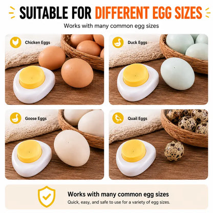 2-Pack Egg Piercer – One-Press Stainless Steel Egg Pricker for Perfect Hard-Boiled Eggs