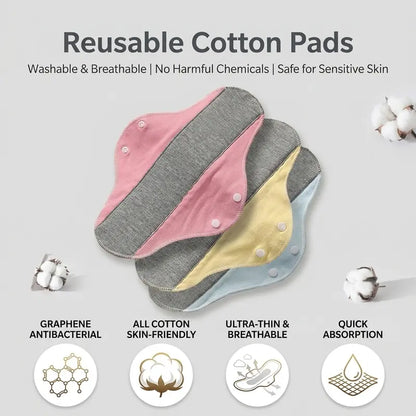 Women's Reusable Graphene Leak-Proof Incontinence Pads