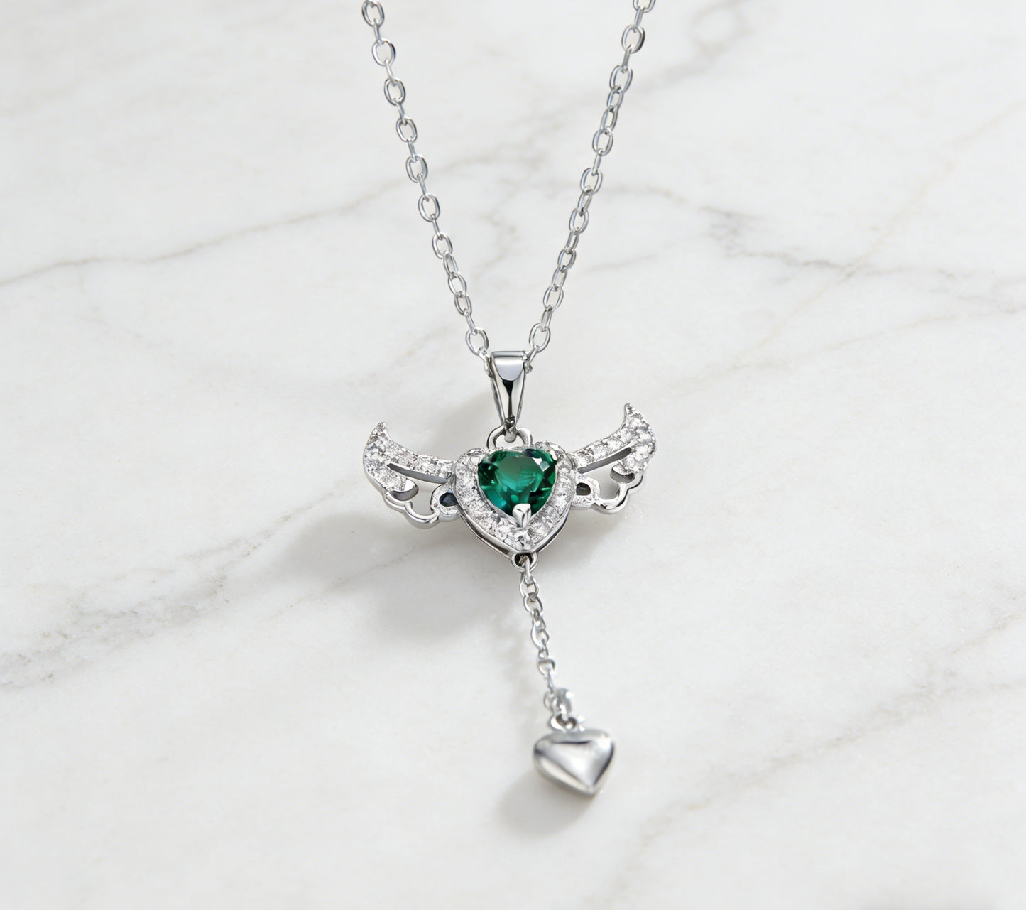 Angel Heart Necklaces for Women