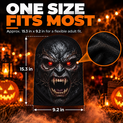 Custom Scary Face Halloween Gifts - Personalized Balaclava Mask