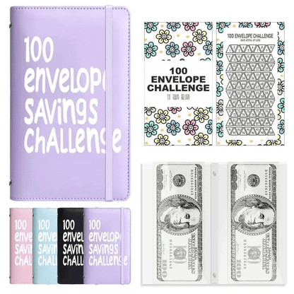 🔥✉️100 Envelope Savings Challenge Book