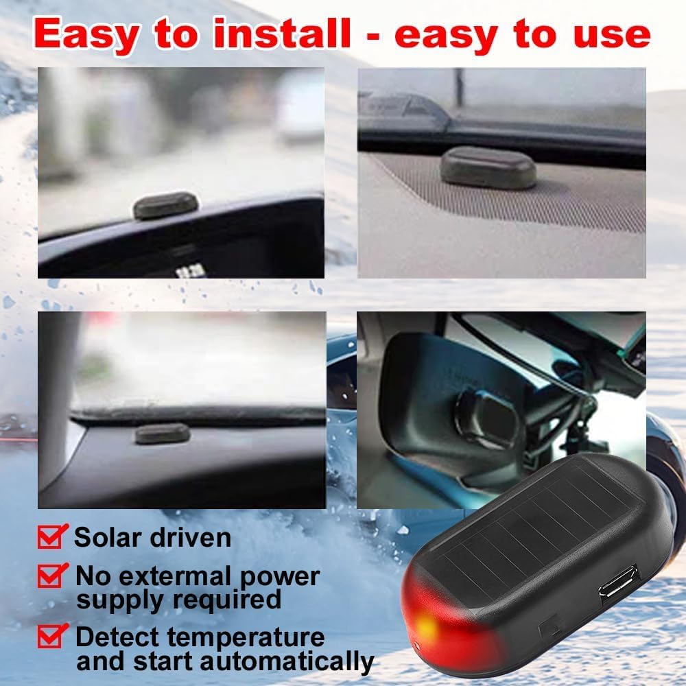 Antifreeze Electromagnetic Car Snow Removal Device