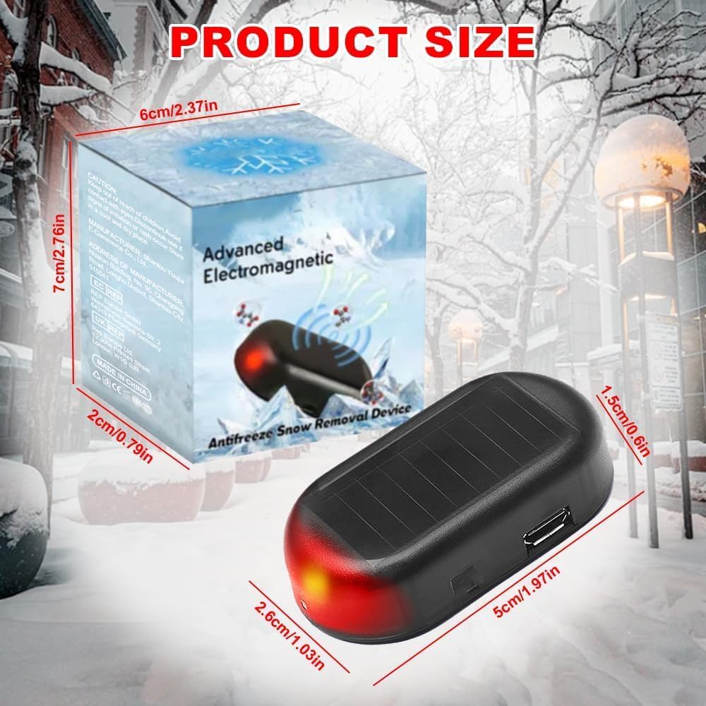 Antifreeze Electromagnetic Car Snow Removal Device