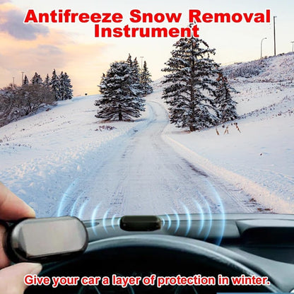 Antifreeze Electromagnetic Car Snow Removal Device