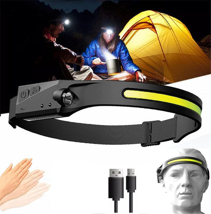 Ultra-Light Waterproof LED Headlamp
