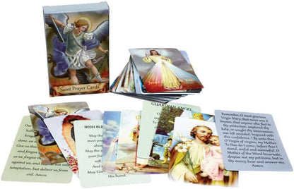 Catholic Genuine Leather Holy Card Holder