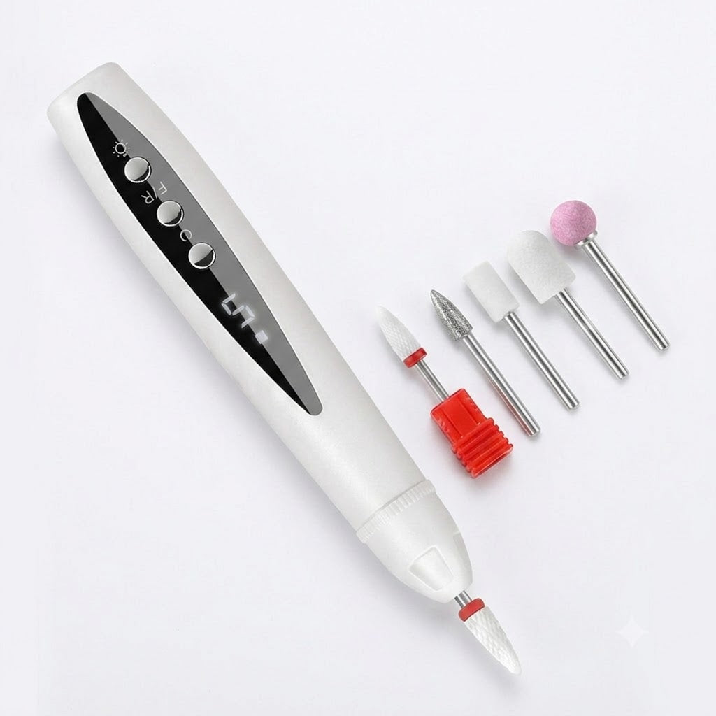 Professional Ultra-Safe LED Electric Nail Grinder