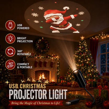 🎄Christmas Light Projector – Instant Holiday Magic For Your Home & Yard