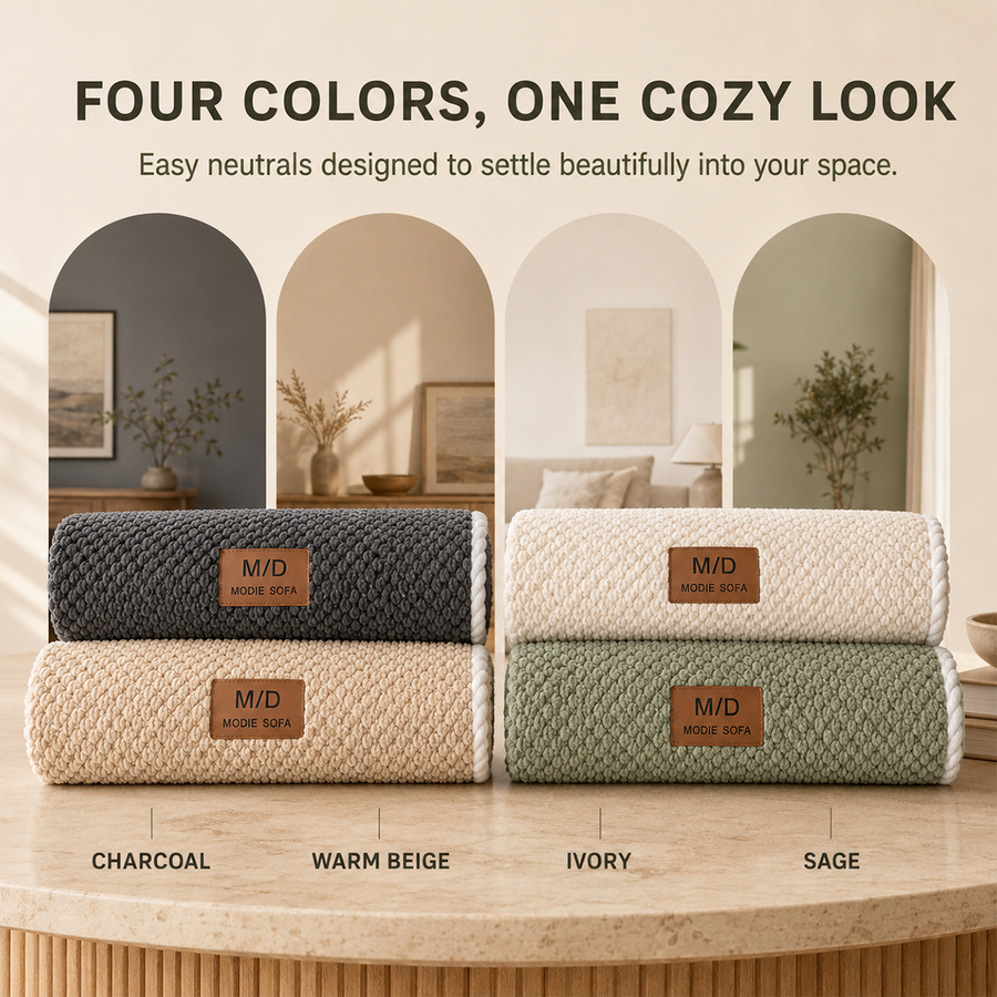 Four sofa cover colors