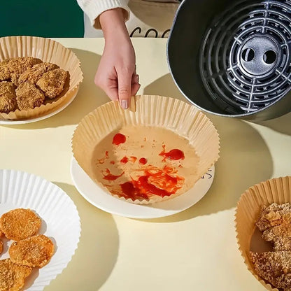 🍟 Disposable Round Air Fryer Paper Liners