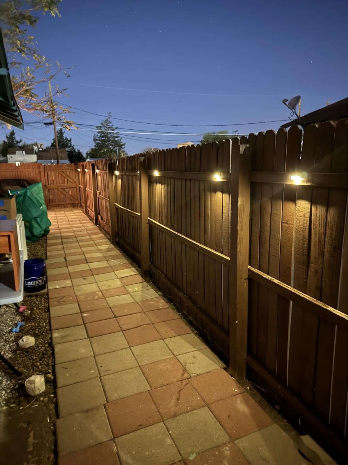 Solar step lights customer result photo