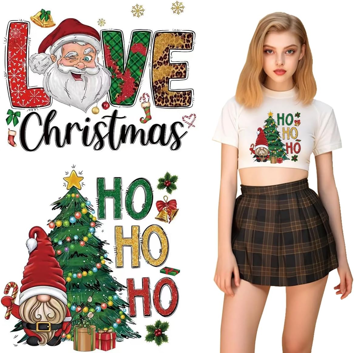 🎄 Christmas Mystery DTF Transfer Bundle 🎅🔥for T-Shirts, Totes & DIY Gifts