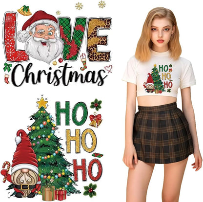 🎄 Christmas Mystery DTF Transfer Bundle 🎅🔥for T-Shirts, Totes & DIY Gifts