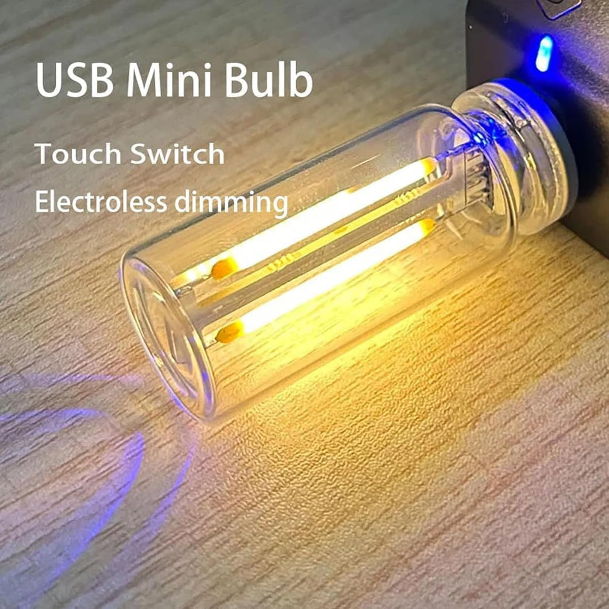 Dimmable USB Car Night Light | Touch-Control LED Accent Light, product image 7