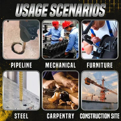 High-Speed Steel Drill Bit Set 🧰 Titanium-Coated & Multi-Material Ready