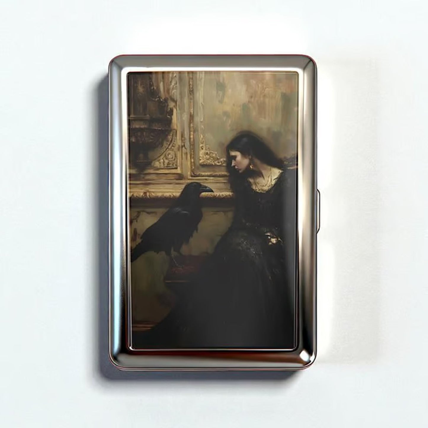 Vintage Art Deco Versatile Card & Cash Case With RFID Protection