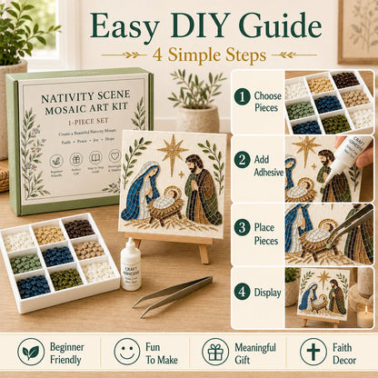 Faith-Inspired Sea Glass Art Kit – Beginner-Friendly