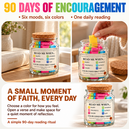 90 Day Bible Verses Jar