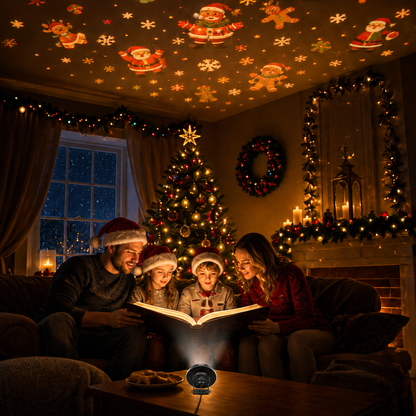 🎄Christmas Light Projector – Instant Holiday Magic For Your Home & Yard