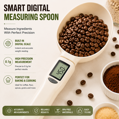 🥄 Smart Digital Measuring Spoon Scale – Precision Cooking & Baking Made Easy