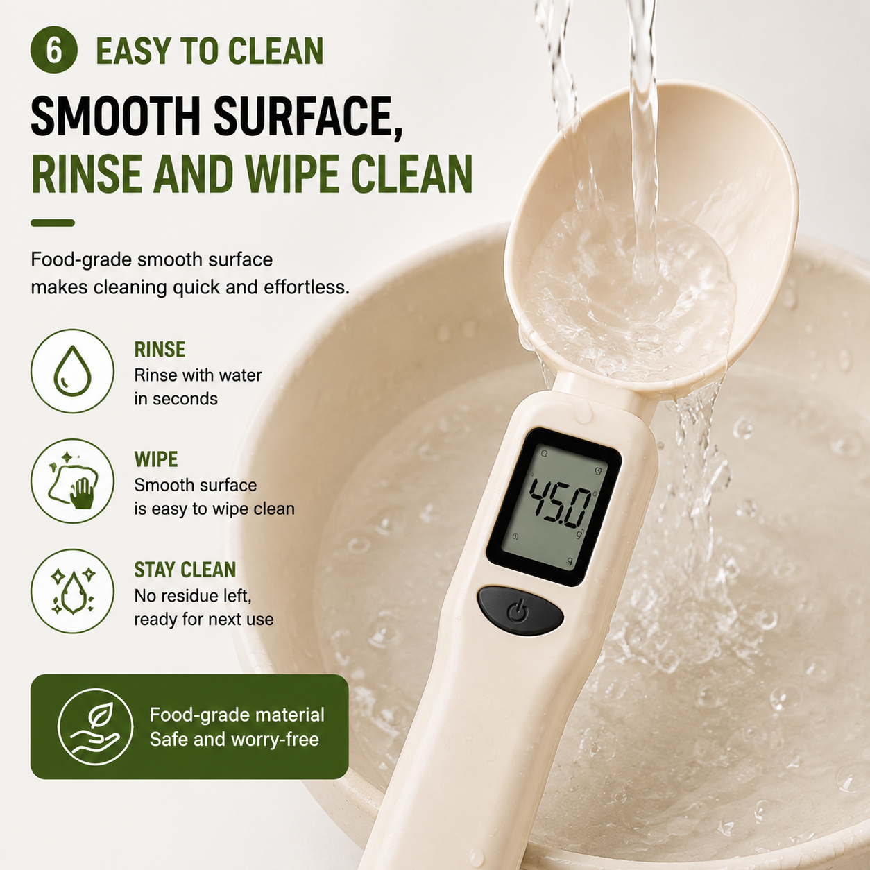 🥄 Smart Digital Measuring Spoon Scale – Precision Cooking & Baking Made Easy