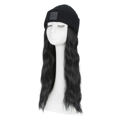 Women's Knitted Cap Wigs