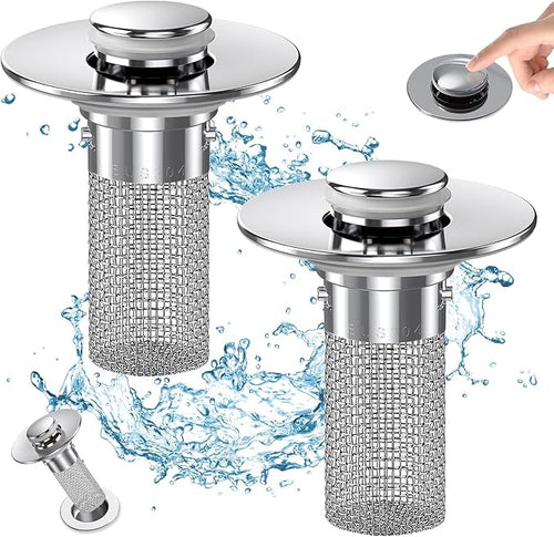Effortlessly Filter, Block, and Protect Your Sinks from Debris and Clogs | BUNDLE OFFER
