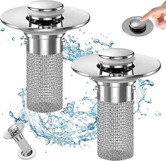 Effortlessly Filter, Block, and Protect Your Sinks from Debris and Clogs | BUNDLE OFFER
