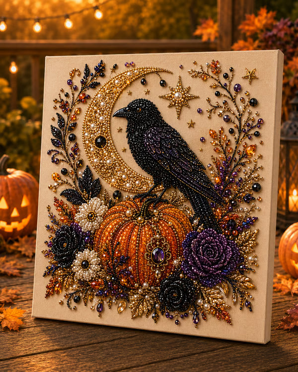 Pearl Art DIY Kit – Turn Tiny Pearls into Spooky-Cute Magic