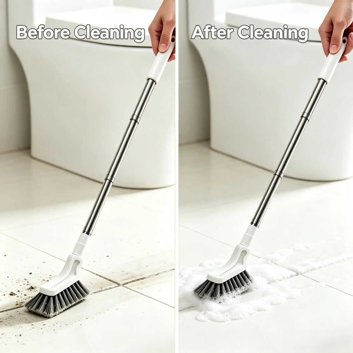 🧼 Telescopic Crevice Cleaning Brush