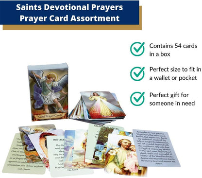 Catholic Genuine Leather Holy Card Holder
